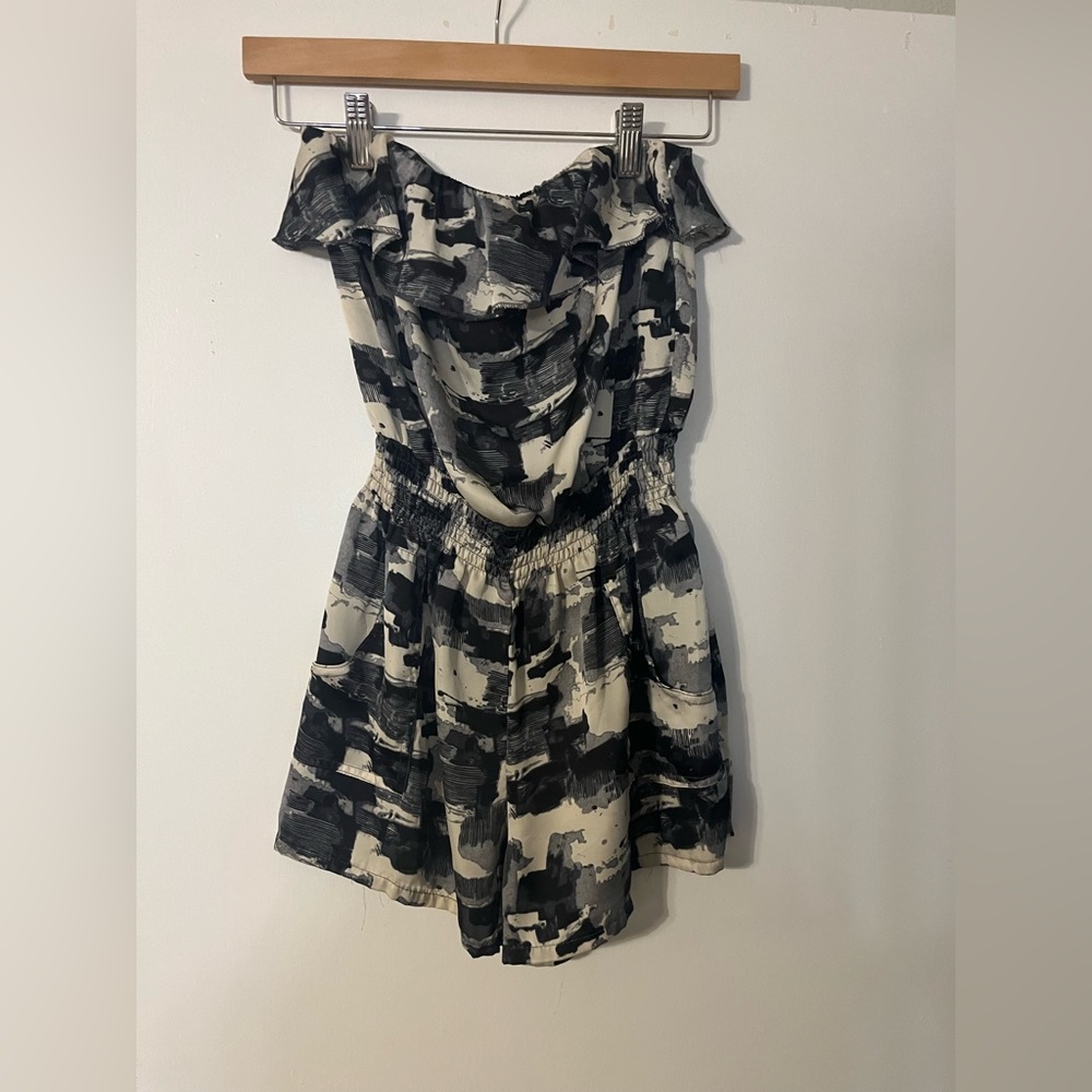 Strapless romper. Size small.